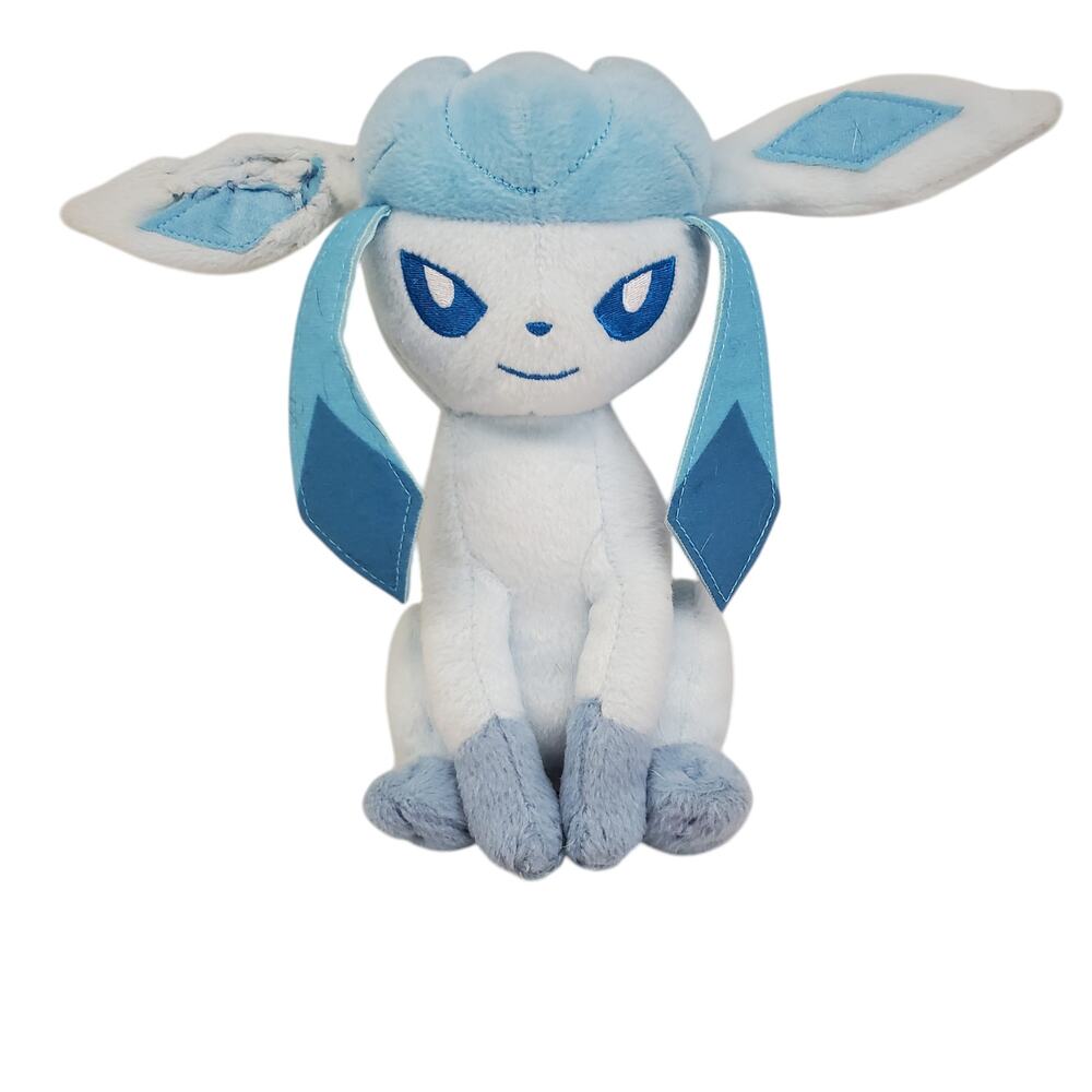 TOMY Pokemon 2016 Glaceon Plush DAMAGED EAR READ